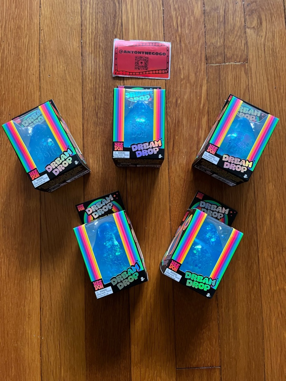 NEW 2026 NeeDoh Dream Drop  Squishy Fidget Toy blue only 1